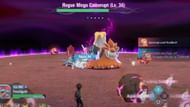 Battling Rogue Mega Camerupt (Image via The Pokemon Company || YouTube/ProsafiaGaming)